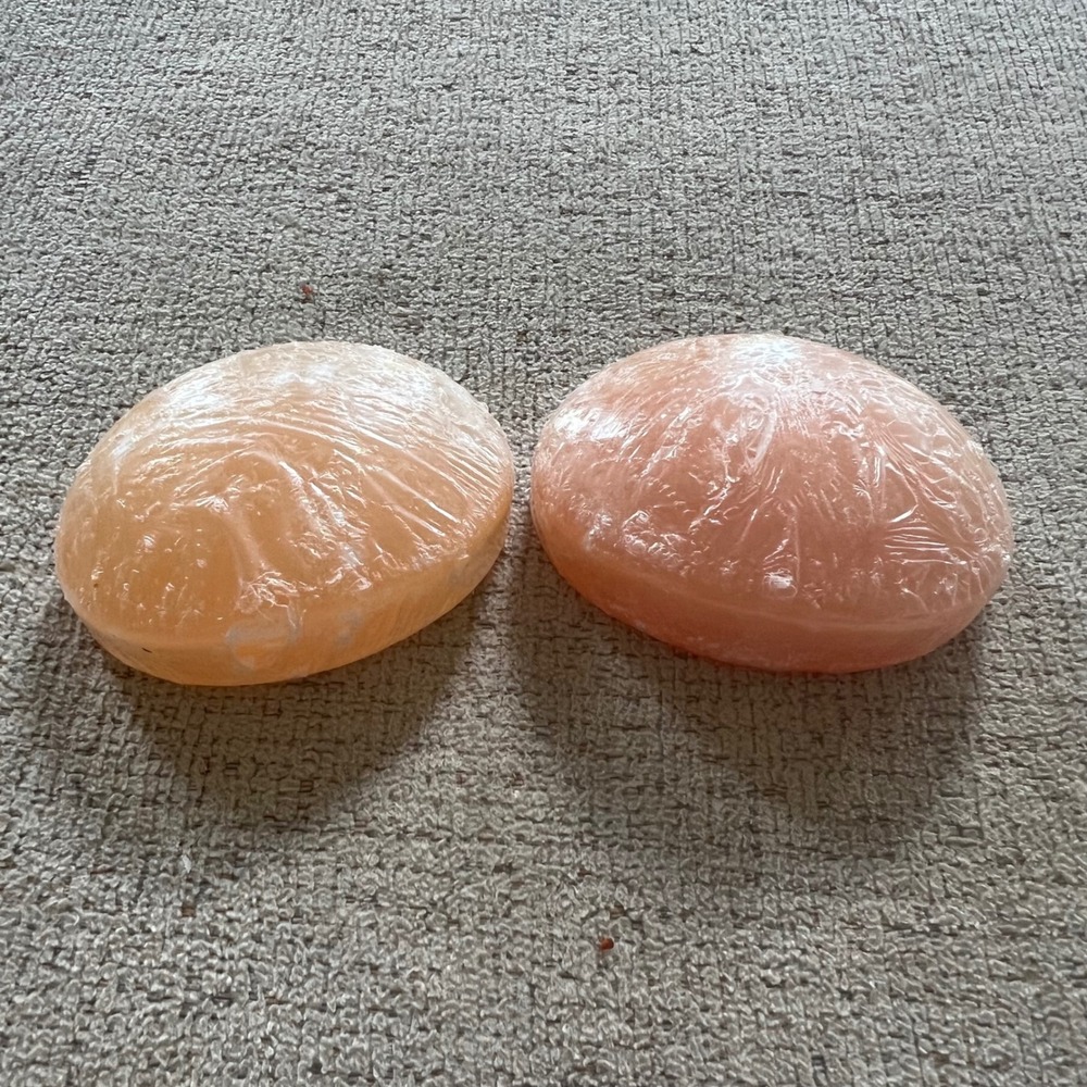 Bath & Body Works Pleasures Peony Gentle Glycerin Soap 4oz Set of 2 Vintage